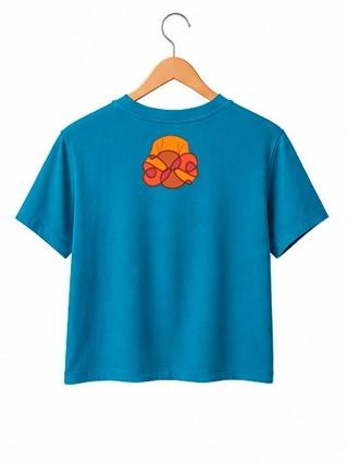 Camiseta Girô Emblema — Azul